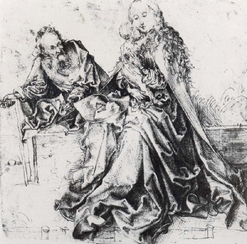 Albrecht Durer The Holy Family Spain oil painting art